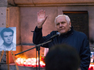 Uctění památky Jana Palacha v Liberci