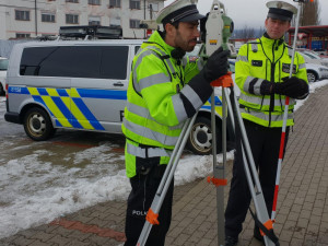 Kolečko, papír a tužku nahradil policistům v Libereckém kraji u nehod laser