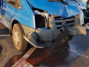 Ranní nehoda u Novin pod Ralskem