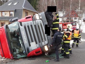 Foto z místa nehody. Foto: PČR