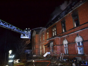 Foto z místa požáru