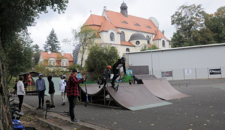 Liberecký skatepark.