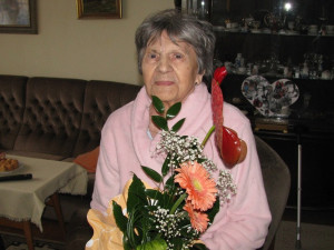 Do Liberce přišla po válce, pracovala třeba v obuvi v Pražské. Růžena Čiháková oslavila 101 let
