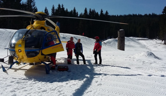 Ze zásahu v Jizerkách.