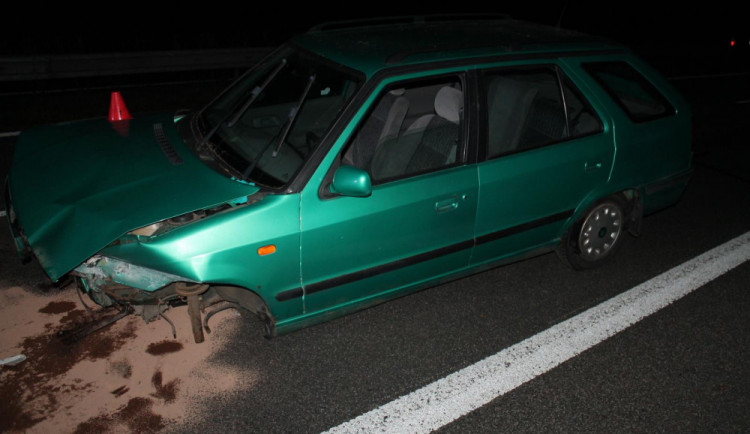 Foto z místa nehody