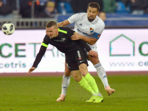 Slovan v poháru končí. Rozhodující gól dostal na Baníku v prodloužení