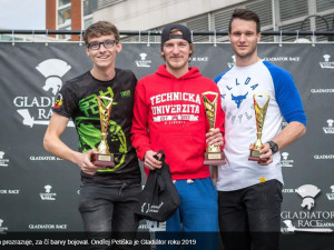 Foto z Gladiator Race, kde Ondra Petiška vyhrál.