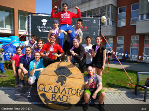 Foto z Gladiator Race, kde Ondra Petiška vyhrál.
