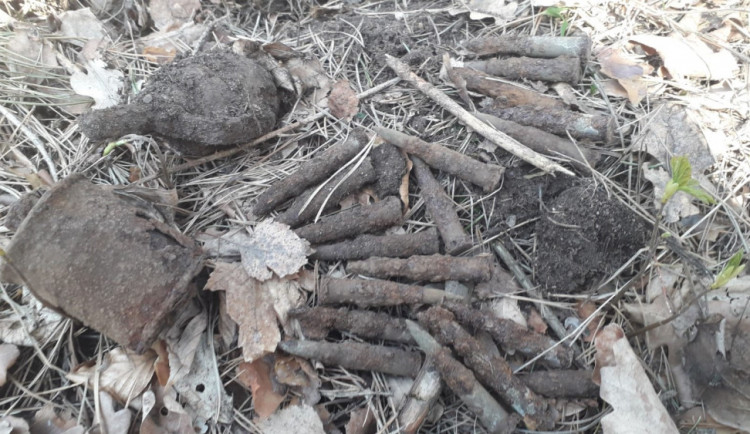 Foto z místa nálezu