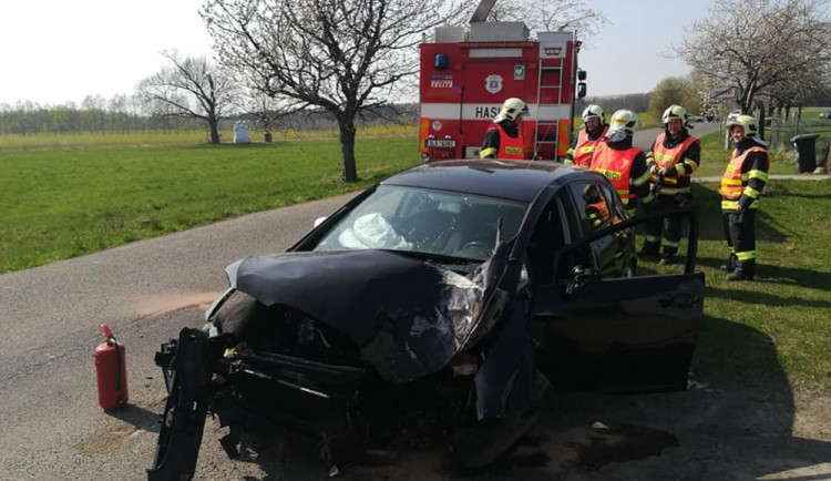 Foto z místa nehody.