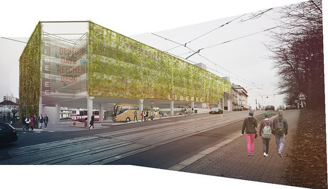 Návrh nového autobusáku.