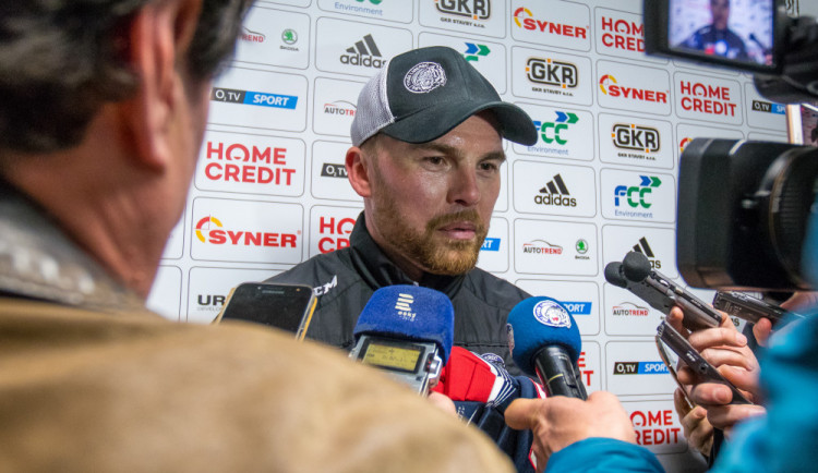 Trenér Bílých Tygrů Filip Pešán