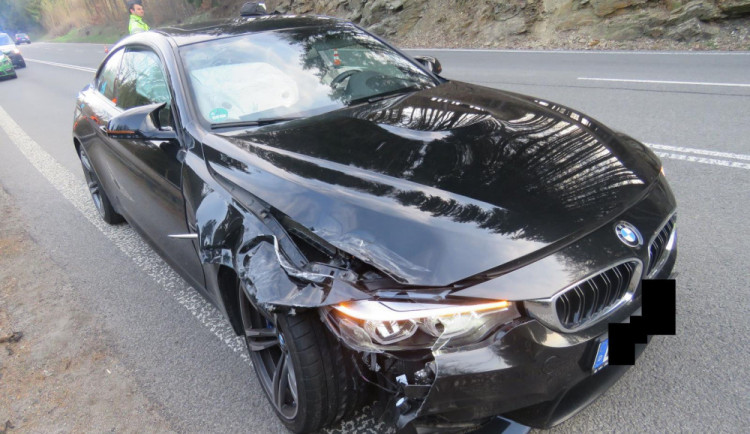 Snímek z místa nehody