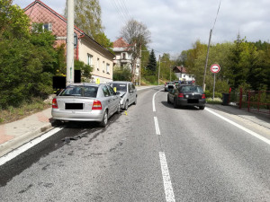 Foto z místa nehody