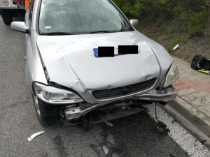 Foto z místa nehody