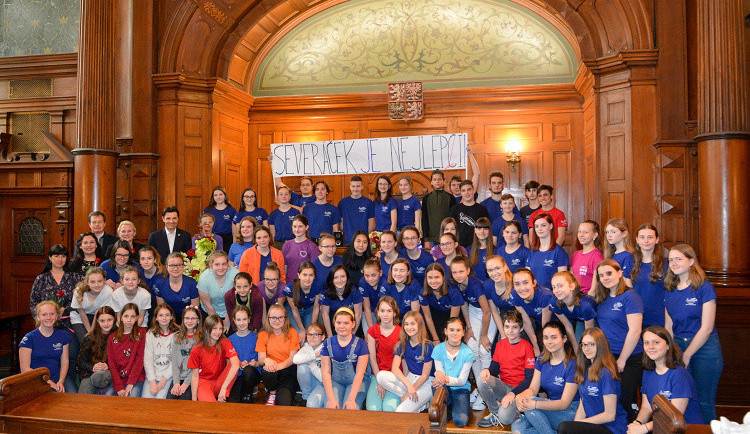 Severáček na radnici.