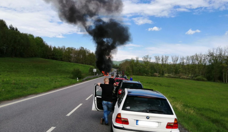 Foto z místa incidentu