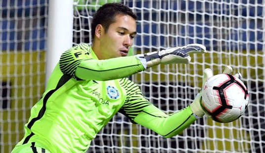 Brankář Liberce Filip Nguyen