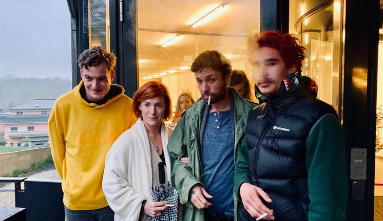 FOTO: V Liberci se začal natáčet seriál Nelegál. První klapky padly na univerzitě