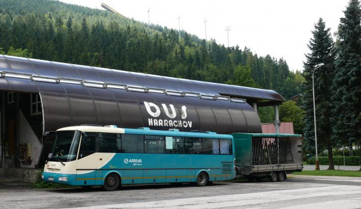 Nádraí v Harrachově