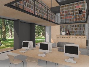 Nová knihovna ve Vraťáku bude moderní.