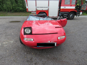 Foto z místa nehody.