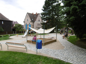 Nové hřiště v Ruprechticích.