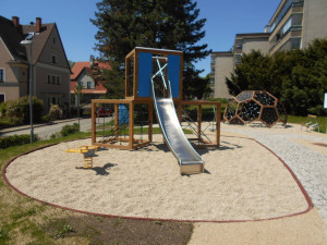 Nové hřiště v Ruprechticích.