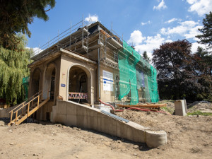FOTO: Práce na Schubertově vile se blíží ke konci, brzy se zde otevře komunitní centrum