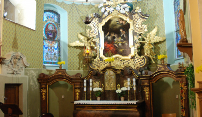 Opravený oltář v kostele na Krásné by mohl být Památkou roku