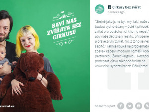 Do kampaně Cirkusy bez zvířat se zapojila i celá řada osobností.