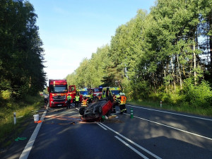 Foto z místa nehody