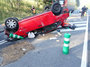 Foto z místa nehody