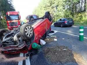 Foto z místa nehody