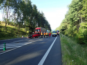 Foto z místa nehody