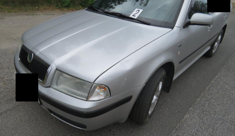 Foto z místa nehody