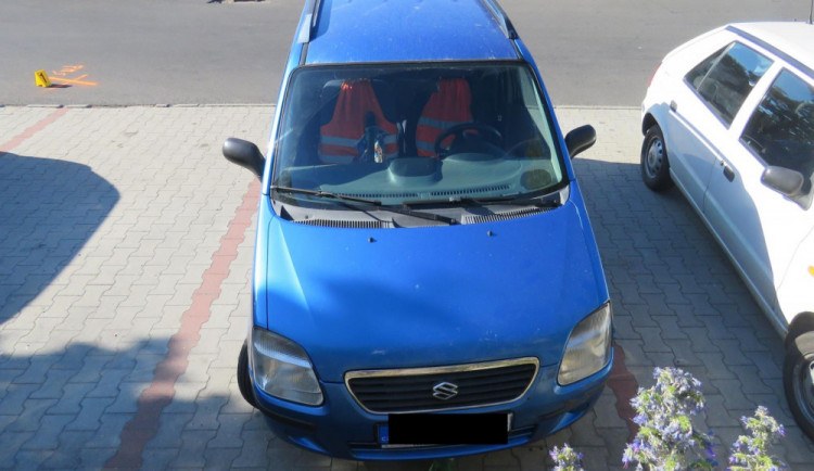 Foto z místa nehody