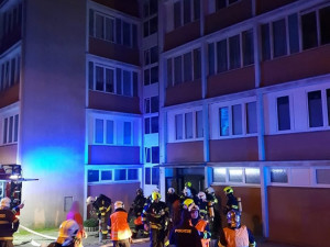 Foto z místa zásahu