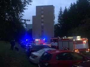 Foto z místa zásahu