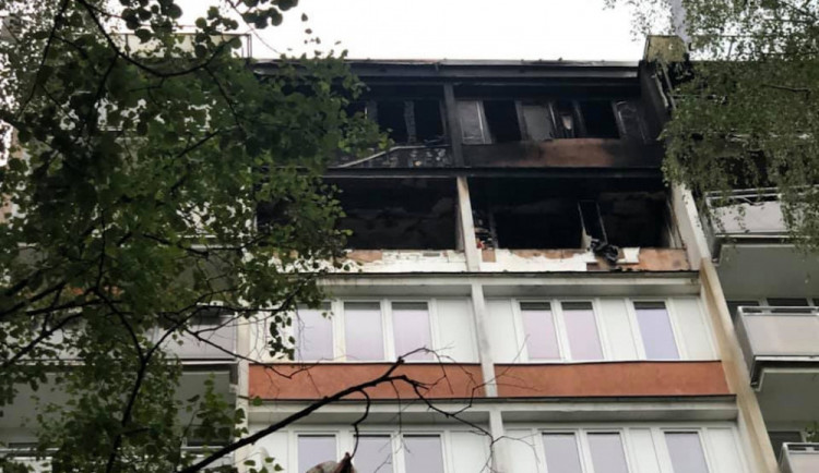 Foto z místa zásahu