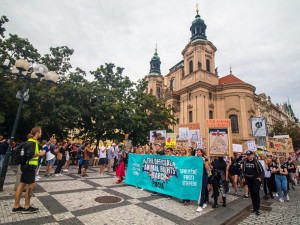 Dnes proběhl v Praze The Official Animal Rights March.