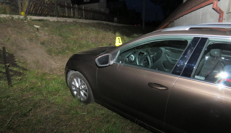 Foto z místa nehody