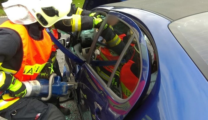 Nehoda u Jestřebí.