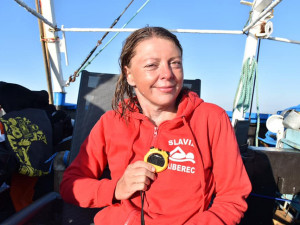 Liberecká plavkyně Pechová přeplavala kanál La Manche. Jako první handicapovaná žena na světě