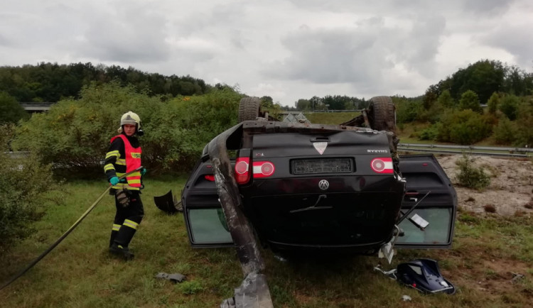 Nehoda na příjezdu do Liberce.