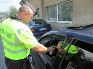 Policisté si počíhali o víkendu na řidiče.