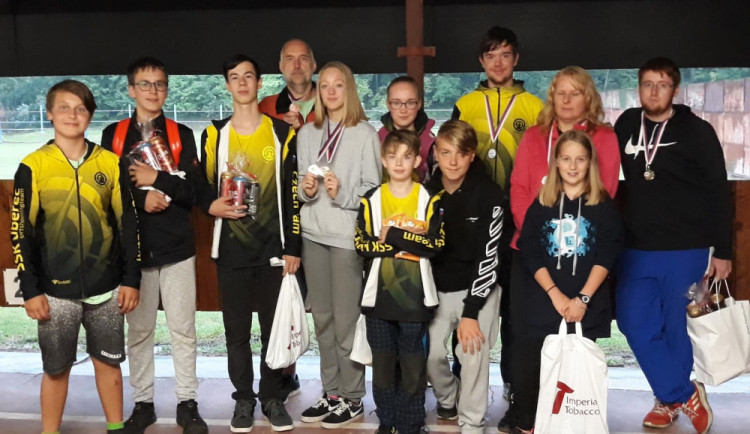 Střelci z republikového šampionátu přivezli sedm medailí