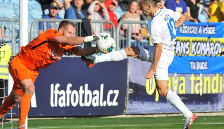 Slovan v Opavě vedení neudržel, do Liberce veze bod po výsledku 1:1