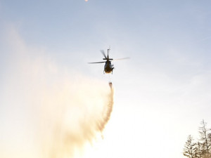 Foto z místa zásahu