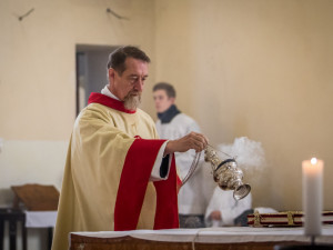 Foto z včerejší česko-německé mši.